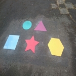 Play Area Marking Specialists in Sand 8