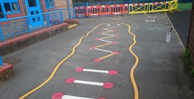 Play Area Surface Designs  in Ampthill