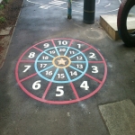 Classic Playground Activity Markings in Blackmoor 12