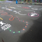 Soccer Pitch Line Painting in Upton 8