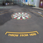 Play Area Surface Markings in Broom 12