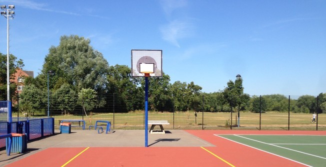 Basketball Court Paint Specialists in Church End