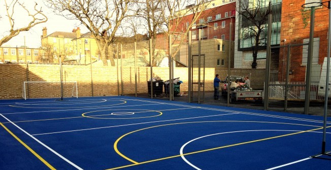 Soccer Sports Markings in Bryn