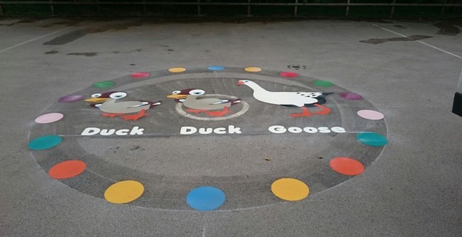 Playground Markings Removal in Allercombe