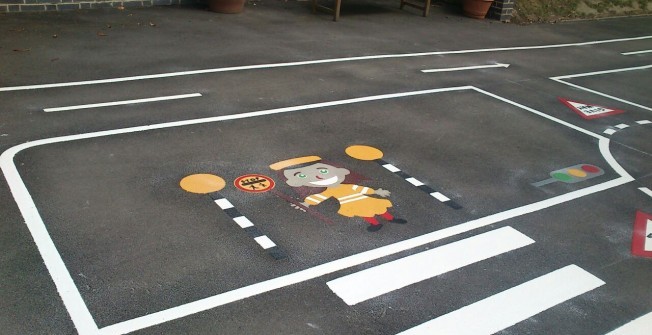 Road Safety Markings in Newtown