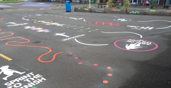 Thermoplastic Floor Graphics